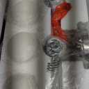 3-Light Bathroom Vanity Light Fixture, Brushed Nickel Compact Vanity Light with White Frosted Glass Shades for Mirror, Bathroom, Living Room, Modern Style, E26 Base, 16 Inch