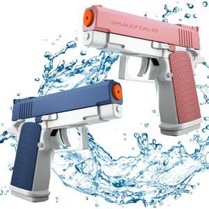 Water Guns 2 Pack Mini Squirt Guns for Kids, Mini Water Blaster Soaker for Boys Girls Summer Outdoor Swimming Pool Toys
