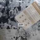 Washable Rugs 9x12, Modern Grey Large Area Rug for Living Room, Abstract Soft Indoor Non-Slip Floor Carpet for Bedroom Kids Room Classroom Home Decor