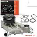 A-Premium Enginie Water Pump 19195104 [DOHC 8Cyl] Compatible with Chevy GMC Cadillac Hummer GM Cars - Silverado 1500, Express, Escalade, Tahoe, Sierra, Savana 1500, Yukon, 9-7x More - 4.8L 5.3L 6.0L