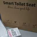 KERDE Electric Bidet Toilet Seat,Bidets For Existing Toilets,Rlongated,One-click Intelligent Operation, Warm Water Cleaning,Slow Close,Seat Cushion Keep Constant Temperature In Winter (Armrest)