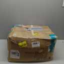 Solid Wood Rotating Bookshelf on Wheels, 6 Tier, Round Revolving Bookcase, 360 Spinning Book Shelf Tower for Kids, Narrow Rolling Bookshelves for Small Space, Corner, Bedroom, Office, White