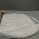Bemis 7300SLEC Slow Close Toilet Seat, Easy Clean Hinges and Durable Plastic Seat, Made in USA, Elongated, Biscuit