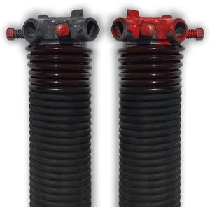 DURA-LIFT .234 x 2" x 31" Torsion Garage Springs (Brown, Left & Right Wound) (2" Inner Diameter)