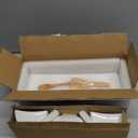 Ceramic Chip and Dip Bowl with Serving Tray and Spoons, 3 Square Sauce Cups Dip Bowls for Parties, Serving Dishes for Entertaining Condiment Tray for Snacks, Appetizers, Sauces