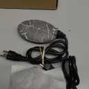 2 Pack Upgrade Bird Bath Heater for Outdoors in Winter, Pond Deicer 60 Watts Birdbath Deicer Water Heater Thermostatically Controlled with Auto Shut off Function for Patio Lawn (Frosted Gray)