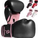 S200 Boxing Gloves for Men and Women Suitable for Boxing Kickboxing Mixed Martial Arts Maui Thai MMA Heavy Bag Fighting Training (14oz, Raspberry)