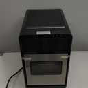 Crescent Ice Maker Countertop, 35Lbs/24H, Clear Ice Maker with Self-Cleaning & Timer, 16 Crystal-Clear Ice in 12 Mins, Countertop Ice Makers for Home, Office or Party