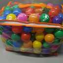 Vanland Ball Pit Balls for Baby and Toddler Phthalate Free BPA Free Crush Proof Plastic - Multicolored Pit Balls in Reusable Play Toys for Kids with Storage Bag, 200 Balls