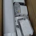 4" 23Ft Mini Split Line Set Cover, Paintable PVC Line Hide Kit