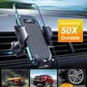 VANMASS 2026 Phone Holders for Your Car Ultimate Military-Grade Car Phone Holder MountPatent & Safety CertsUpgraded Shockproof Truck Air Vent Phone Mount for iPhone 17 Pro Max 16 15 Samsung Android