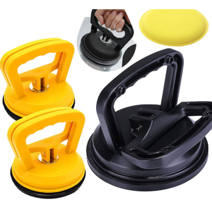 DEMARRE Dent Puller,2025 Upgraded Car Dent Puller,3-Pack Car Handheld Puller,Strong Car Dent Remover,Suction Cup Paintless Car Dent Repair Kit.Suitable for Car Body Dents (Black+yellow)
