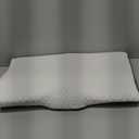 Derila King Size Neck Pillow for Sleeping, Ergonomic & Cervical Pillow for Neck Support & Relief, Memory Foam Side Sleeper Pillows, Bed Contour Pillows for Back, Stomach Sleepers (King Size (23.6" x 13.4" x 4.3"), 1 Pillow_white)
