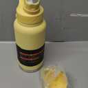 IDEUS Insulated Stainless Steel Water Bottle with 2 Leak-Proof Lids, Thermal Water Flask for Hiking Biking, 32oz, Light Yellow