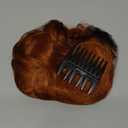 BARSDAR Copper Clip in Hair Extensions - 20 Inch 6PCs Full Head Beach Wavy Clip in Hair Extensions for Women - Voluminous Thick Soft Synthetic Hairpieces Daily Party Halloween- Cowboy Ginger Copper