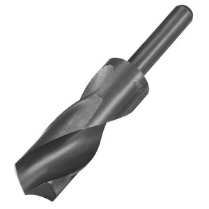 uxcell Reduced Shank Drill Bit 29mm Black Nitride Coated with 1/2 Inch Straight Shank, High Speed Steel HSS 9341 Twist Drill Bit for Stainless Steel Alloy Metal Plastic