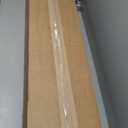 Deco 79 Polystone People Decorative Sculpture Tall Slim Figure Home Decor Statue with Ribbed Body and Glitter Accents, Accent Figurine 8" x 8" x 43", Black