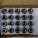 14x1.5mm 1.46 Inch 7/8 Hex OEM Factory Style Large Acorn Seat Lug Nuts Factory Wheels Replacement for Wrangler Gladiator Cherokee Grand Ram 20 Pcs (chrome)