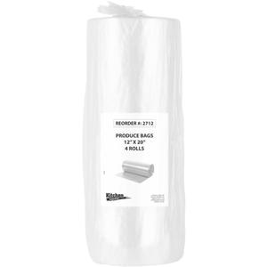 Produce Bags 12x20, Case of 4 (4 packs x 1)