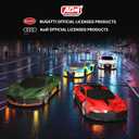 AGM MASTECH 18.7ft Slot Car Race Track Set,4 Official Licensed Light-Up Cars, Steering Wheel&Paw Controllers, Adjustable Speed, 4 Flashing Loop Tracks, Dual Power Modes, for Kids 8+, Family Racing Fun