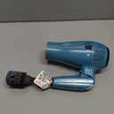 Conair CordKeeper Dryer with Folding Handle and Retractable Cord, 1875W Travel Hair Dryer, Ionic Technology, Teal