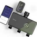 Diivoo WiFi Sprinkler Timer 3 Zone, Smart Water Hose Timer Compatible with Alexa and Google, Remote Control Irrigation, Automatic Manual Watering, Rain Delay, for Garden, Yards and Lawns (2.4Ghz Only)