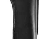 Revolver Holster, Leather Gun Holster Quick Access Gun Pouch for Revolver Pistol Gun Halloween Party Hunting (black)