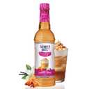 Jordan's Skinny Mixes Sugar Free Coffee Syrup, Vanilla Caramel Crme Coffee Flavoring Syrup, Zero Calorie Drink Mix, Lattes, Baking, Protein Shake or Cocktail, Dairy & Gluten Free, Kosher, 25.4 Fl Oz BBD 04-09-28