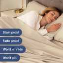 King Size 4 Piece Sheet Set - Comfy Breathable & Cooling Sheets - Hotel Luxury Bed Sheets for Women & Men - Deep Pockets, Easy-Fit, Extra Soft and Wrinkle Free Sheets - Wheat Oeko-Tex Bed Sheet Set