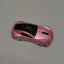 Computer Wireless Mouse Car Shape Optical Mice USB 2.4Ghz for PC Laptop (Pink)