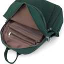 Tanweibago Mini Nylon Women Backpacks,11L Small Ladies backpacks Casual Lightweight Women Shopping Travel Daypack (Dark Green)