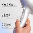 Remington Shine Therapy Hair Dryer with Argan Oil & Keratin, 1875W Ionic Blow Dryer for Frizz Control & Smooth Shine, Ceramic Technology, Lightweight Hair Dryer with Diffuser & Concentrator