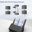 B12B813561 Scanner Exchange Roller Assembly Kit Fits for Epson DS-510 DS-520 DS-560