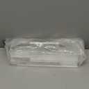 Rectangle Cake Tray with Lids, Clear Pastry Display Case, Dessert Holder Tray, Cake Stand, Cookie Display, Marble Pattern Plastic Cake Platter with Lucite Cover, Pastry Base