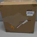 downluxe Waterproof Outdoor Chair Cushions Set of 2, 19" x 19" x 3" Patio Chair Cushion with Non-Slip Ties & Handle, Square Outdoor Cushion for Patio Furniture with Removable Cover, Orange