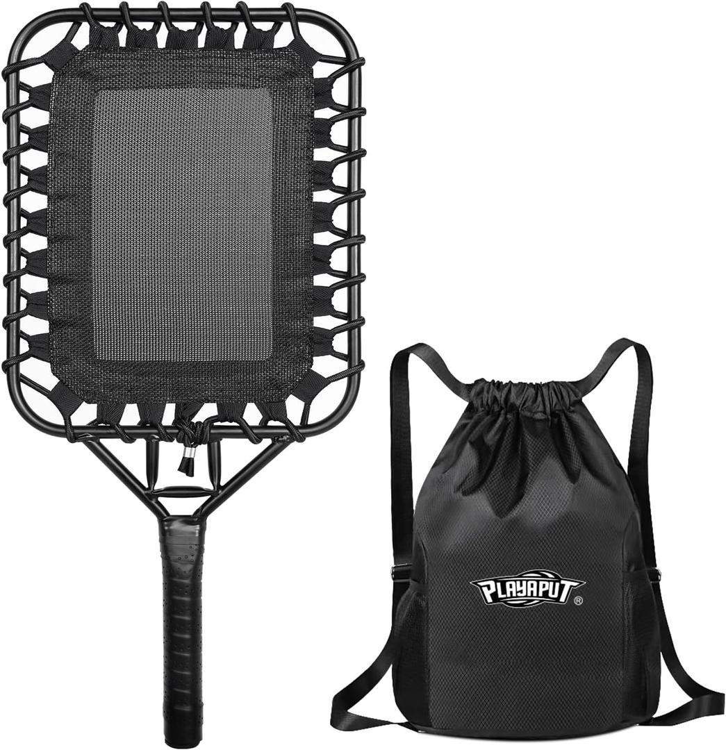 Baseball Racket for Fly Balls,15 .5 OzBaseball/Softball Fungo Racket Bat for Coaches and Parents To Help Players Practice Hitting Grounders, Fly Ball And Fielding Skill| With Large Shoulder bag
