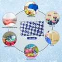 Reusable Dry Ice Packs for Shipping & Storage - Long Lasting Cold Packs for Lunch Box & Coolers - Ideal for Frozen Food & Drinks