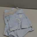 Foucome Women's Maternity Ripped Jean Shorts Roll Hem Denim Shorts Pregnancy Summer Shorts (Medium, 01# Light Blue)