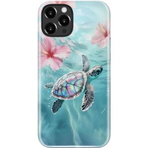 LUMARKE for iPhone 16 Pro Max Case,Trendy Flower Cover,Wireless Charging