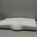 Derila Cervical Queen Size Pillow for Sleeping - Support Pillow for Side, Back, Stomach Sleepers - Contour Best Bed Pillows for Sleeping (1 Pillow | White)