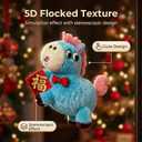 2 Pack Chinese New Year Decorations 2026, Lunar New Year of The Horse Static Window Stickers, 5D Visual Effect Flat Decals (Not 3D), 7040cm Spring Festival Window Cling for Glass & Home