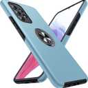 JAME for Samsung A53 5g Case, Galaxy A53 5g Case with Shockproof Protective Phone Cover with Rotatable Kickstand for Samsung Galaxy A53 5G Cover, Sierra Blue