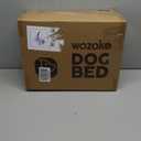 Orthopedic Washable Large Dog Bed: Waterproof Pet Bed with Bolsters - Removable Washable Cover for L XL XXL Large Sized Dog Bed - Non-Slip Bottom - Dark Gray