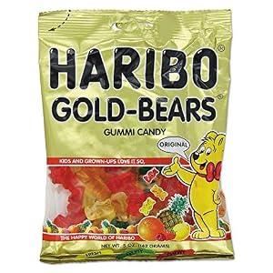 12 packs rusepin Haribo Gummi Bears 5oz, Best Before: 03/2025