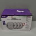 Kidde Smoke & Carbon Monoxide Detector, AA Battery Powered, LED Warning Light Indicators, 4 Pack