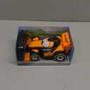 AEROQUEST McLaren F1 Merch Remote Control Race Car Preschool Toy for Toddlers Boys and Girls Formula 1 Collectible for Fans Gift Idea for Birthdays (Orange)