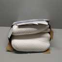 Osteo Cervical Pillow for Neck Pain Relief, Hollow Design Odorless Memory Foam Pillows with Cooling Case, Adjustable Orthopedic Bed Pillow for Sleeping, Support for Side Back Sleepers (Queen(25.5*16.5*5.2/4.1 inches), White)