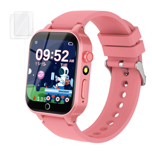 Kids Smart Watches Girls Age 6-12, 26 Games Touchscreen Kids Watch with Video Camera Music Player Learning Cards Audiostory Flashlight 12/24 hr Educational Toys Birthday Gifts for Girls Ages 6 7 8