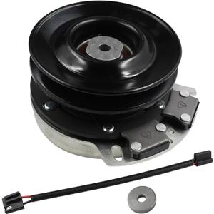 Electric PTO Clutch for Cub Cadet MTD Troy Bilt Craftsman White Outdoor 917-05209 717-04174 917-04174 717-04552 717-04552A 917-04552 917-04552A 917-05001 717-1774 917-1774 Warner 5219-25 5219-64