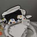 Fisher-Price Portable Baby Chair, Cute Cow Sit-Me-Up Floor Seat with BPA-Free Teether & Clacker Newborn Developmental Toys